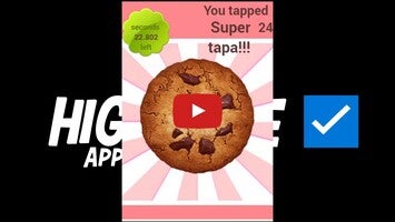 Vídeo de gameplay de Tap the cookie Master 1