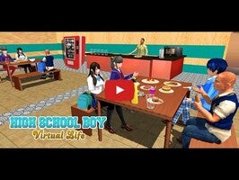 Vídeo de gameplay de High School Boy Virtual Life 1