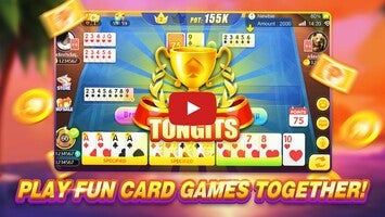 Vídeo-gameplay de Happy Tongits - Fun Card Games 1