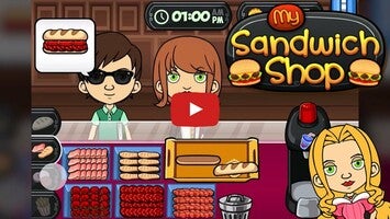 Vídeo de gameplay de My Sandwich Shop 1
