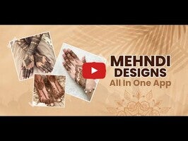 Mehndi Design 2023 - Henna App 1와 관련된 동영상