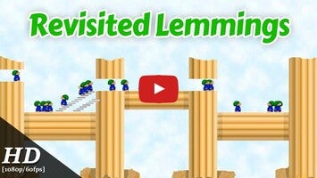 วิดีโอการเล่นเกมของ Revisited Lemming 1