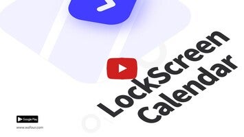 Vídeo de  Lock screen calendar 1