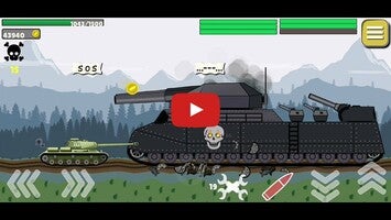 Tank Battle War 2d: vs Boss 1 का गेमप्ले वीडियो