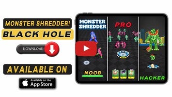 Gameplay video of Monster Shredder Game 1