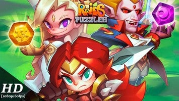 Video del gameplay di Raids & Puzzles: RPG Quest 1