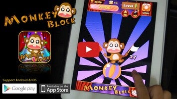 Gameplay video of Monkey Block 1