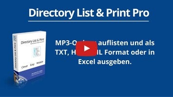 Video über Directory List & Print 1