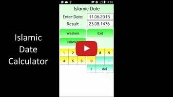 วิดีโอเกี่ยวกับ Islamic Date Calculator 1