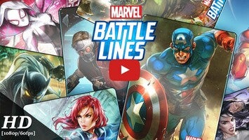 Gameplay video of MARVEL Battle Lines 1