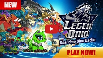 طريقة لعب الفيديو الخاصة ب Legendino: Dinosaur Battle1