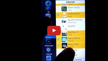 Vídeo de Apps Menu Widget Free 1