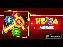 Vídeo de gameplay de Hexa Merge 1