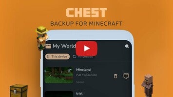 Video about Backup for Minecraft PE 1