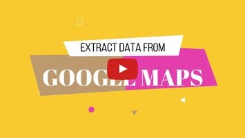 Video über G-Business Extractor - Google Maps Data Extractor 1