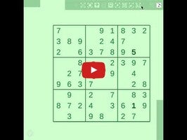 طريقة لعب الفيديو الخاصة ب Sudoku 91