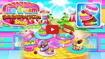 Video del gameplay di Rainbow Ice Cream Sandwiches 1