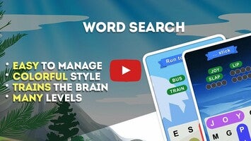 Videoclip cu modul de joc al Word Search: Find Words Game 1