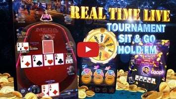 طريقة لعب الفيديو الخاصة ب Mega Hit Poker: Texas Holdem1