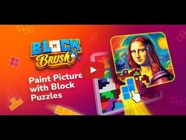 Video gameplay Block Brush - Art Puzzle Game 1