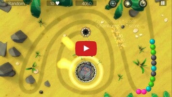 Gameplay video of Marble Power Blast 1