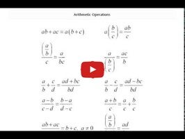 วิดีโอเกี่ยวกับ All Math Formula 1