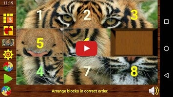 طريقة لعب الفيديو الخاصة ب Slide Puzzle : Sliding Numbers1