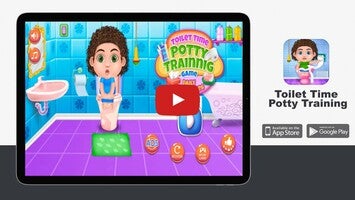 วิดีโอการเล่นเกมของ Toilet Time - Potty Training 1