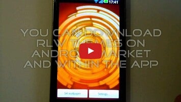 Video about RLW Free Rotating Live Wallpaper 1