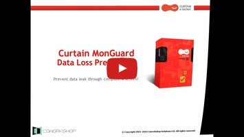 Видео про Curtain MonGuard Screen Watermark 1