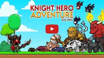 Gameplay video of Knight Hero Adventure idle RPG 1