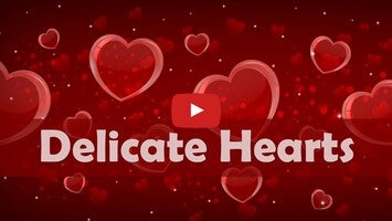 Vídeo sobre Delicate Hearts Free LWP 1