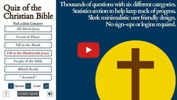Quiz of the Christian Bible (1動画について