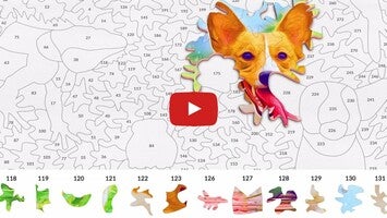 Gameplay video of April Jigsaw Puzzle by Numbers 1