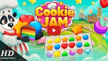 Gameplay video of Cookie Jam 1