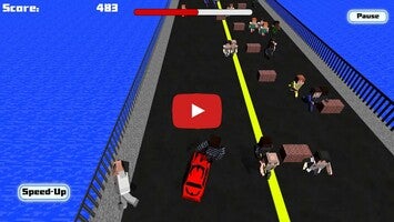Gameplay video of Mine Block Race 1
