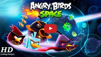 Gameplay video of Angry Birds Space 1