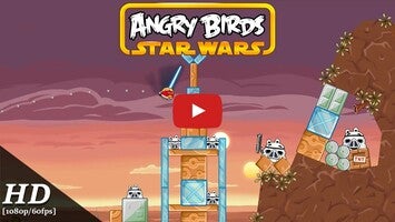 Gameplay video of Angry Birds Star Wars 1