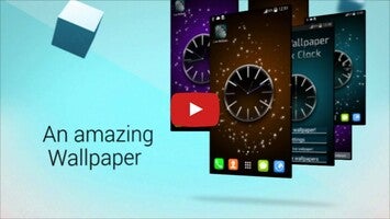 Video about Live Wallpaper Black Clock 1