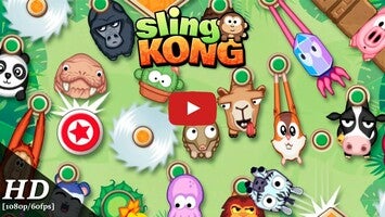 Gameplay video of Sling Kong 1
