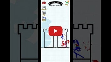 Gameplay video of Stick Hero: Castle Battles 1
