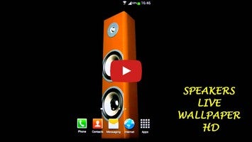 วิดีโอเกี่ยวกับ Speakers Live Wallpaper HD 1