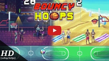 Gameplay video of Bouncy Hoops 1