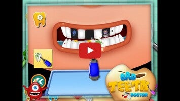 طريقة لعب الفيديو الخاصة ب Bad Teeth Doctor1