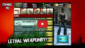 Vídeo-gameplay de Zombie HQ 1