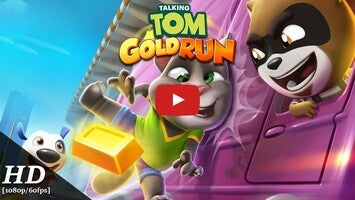 Video gameplay Talking Tom: Gold Run 1