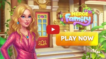 Gameplay video of Merge Family: House merge game 1
