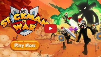 Gameplay video of Stickman Of War 1