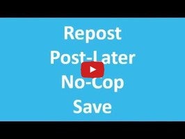 Vidéo au sujet deRepost for Instagram1