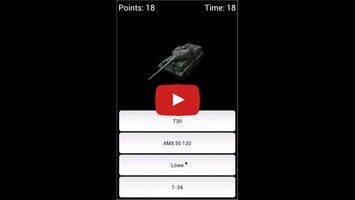 Video gameplay WoT Tank Quiz 1